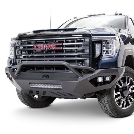 NEWALTHLETE Vengeance Front Bumper with Pre-Runner Guard for 2020-C Sierra 2500-3500 NE1857524